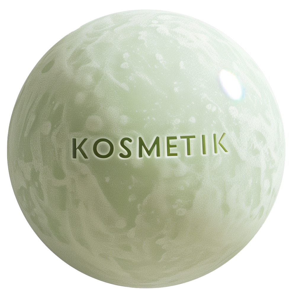 Groen saebe kosmetik sphere upcaled